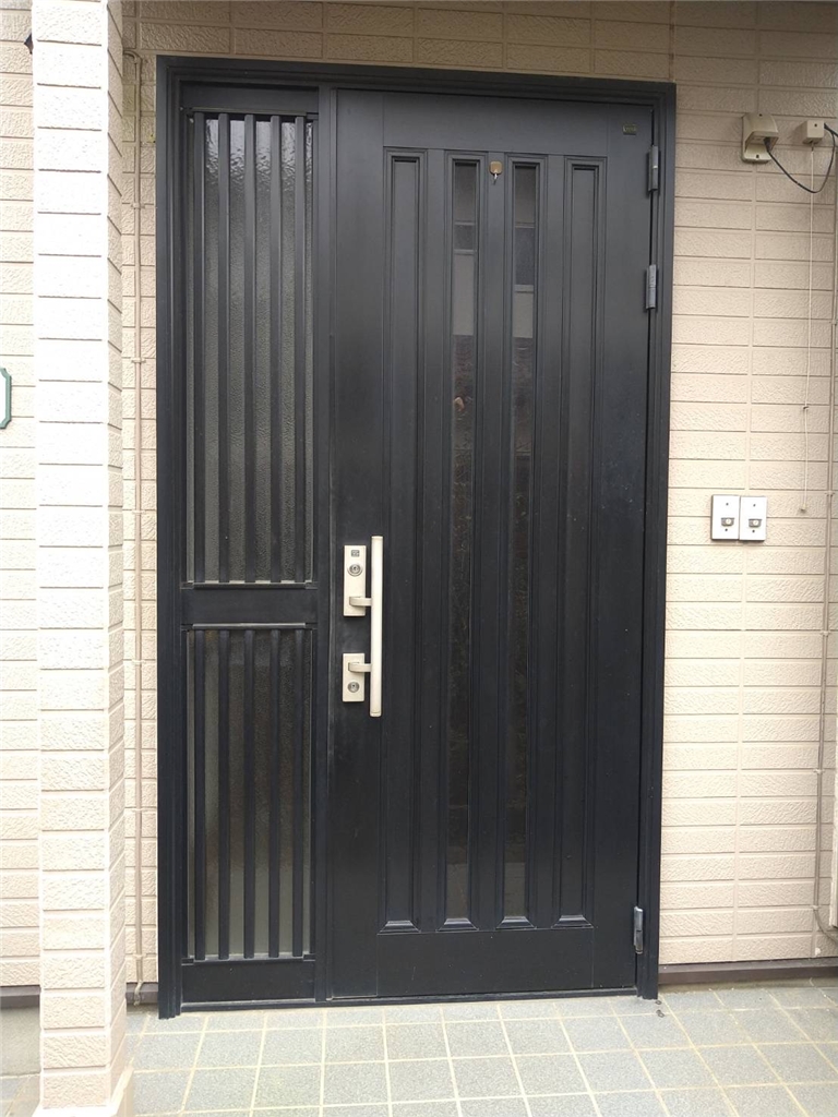 ふじみ野市S様邸　玄関工事